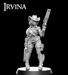 Irvina 32 or 28mm Sci-Fi Miniature D&D Tabletop RPGs Role Playing RNE - Picture 1 of 1