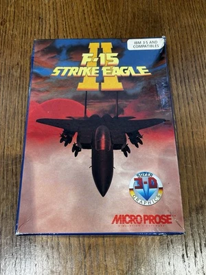 F15 Strike Eagle 2 IBM 3.5 & Compatibles PC Game In Box - Image 1 of 4