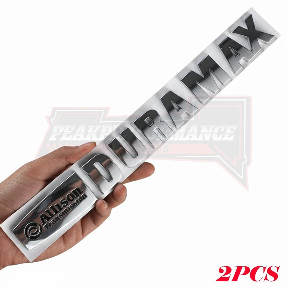 Emblema Puerta Guardabarros Emblema 3D High Country Para Chevrolet Tahoe Y Silverado - Pack De 3 Insignias Negras Brillantes, Con Adhesivo 3M Insignia Repuesto 3D Negro Brillante