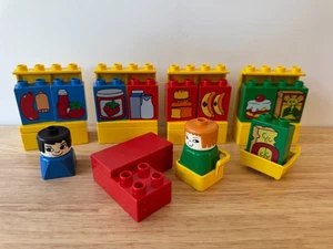 Vintage 1980 Lego Duplo #2640 Grocery Store (Near Complete, Missing Register) - Picture 1 of 10
