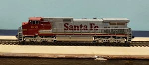 N Scale Kato Santa Fe C44-9cw With Digitrax Decoder Installed - Picture 1 of 2