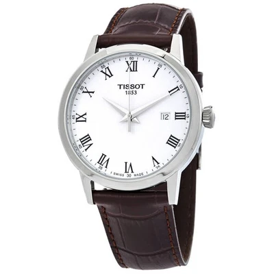 Tissot T-Classic Quartz White Dial Men's Watch T129.410.16.013.00 - Image 1 of 3