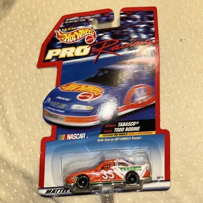 Hot Wheels 1997 Pro Racing Todd Bodine #35 TABASCO carro NASCAR fundido - Imagem 1 de 4