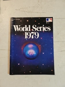 1979 World Series Program - Pirates vs. Orioles. Major League Baseball MLB - Picture 1 of 8