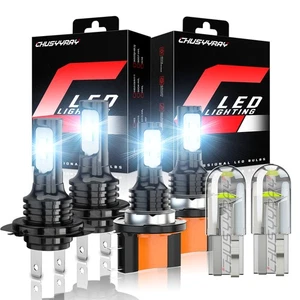 For Audi A6 C7 2012-2018 H15+H7+T10 LED Headlight Bulbs Combo 6000K White - Bild 1 von 16