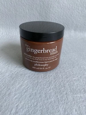Philosophy The Gingerbread Man Glazed Body Souffle 480ml/16oz New - Image 1 of 3