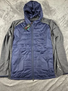 NWT RLX Ralph Lauren Wool Blend Performance Hybrid Full Zip Hooded Jacket 2XL - Picture 1 of 9