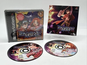 Thousand Arms (Sony PlayStation 1, 1999) PS1 Complete W/ Manual CIB TESTED - Picture 1 of 3