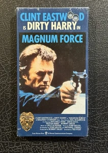 Clint Eastwood Is Dirty Harry In Magnum Force 1987 VHS - New Sealed (tear) Mint - Picture 1 of 6
