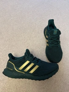 adidas Ultraboost 4.0 DNA Green Gold UK 8 - Picture 1 of 10