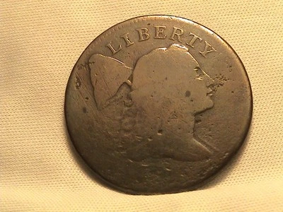 1796 Liberty Cap Large Cent. S-84 R3 - Image 1 of 3