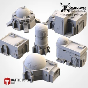 Tabletop Terrain Gelände - Desert Buildings - Wüsten Gebäude Tatooine - Bild 1 von 24