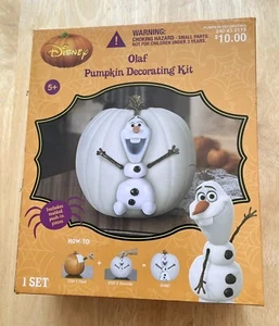 Gemmy Brand - Disney Frozen Halloween Olaf Pumpkin Decorating Kit - NEW - Picture 1 of 3