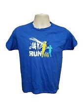 NYRR Mighty Milers Run For Life Youth Medium Blue TShirt