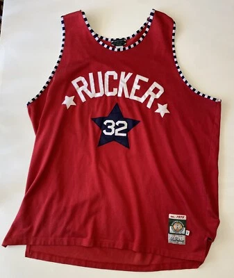 Camiseta deportiva de baloncesto Stan & Dean Throwback Holcombe Ruckers de colección Magic 32 - talla 60 Foto 1 de 4