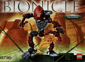 Lego Bionicle # 8736 Toa Hordika Vakama - Bauanleitung (keine Steine!) - Bild 1 von 1