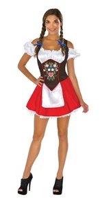 Rubies Size STD Beer Garden Babe Oktoberfest Drinking Womens Dress Up Costume - Picture 1 of 4