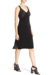 SZ 8 Rag & Bone Black Ruby Dress NWT $550 - Picture 1 of 5
