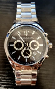 ⭐NEW AUTHENTIC Maserati Competizione Chronograph Men's Watch - Picture 1 of 4