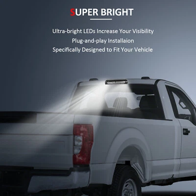 Terceira luz de freio lâmpada de carga LED fumê para 2002-2009 Dodge Ram 1500 2500 3500 - Imagem 1 de 4