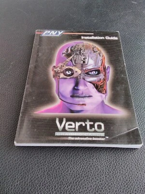 PNY TECHNOLOGIES VERTO GRAPHIC CARD INSTALLATION/USER GUIDE - Image 1 of 3