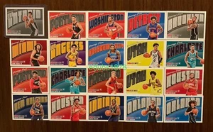 2023-24 Panini Hoops NBA Greetings From Complete 20 Card Set Wembanyama RC - Picture 1 of 1