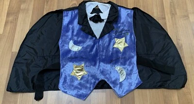 Disfraz de Mago Capa Halloween Vestir Unisex Niño Talla Mediana Foto 1 de 4