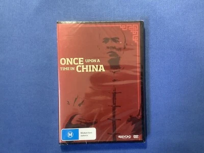 ONCE UPON A TIME IN CHINA DVD Brand NEW Sealed Region 4 - Jet Li - Image 1 of 2