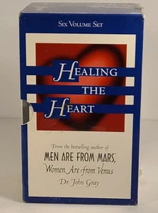 Healing The Heart by Author Dr. John Gray 6 Cassette Set (1996) *New* *Sealed* - Picture 1 of 8