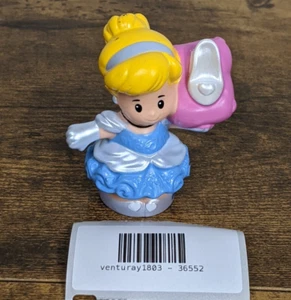 Fisher-Price Little People Disney Princess Cinderella Figure with Slipper 2016 - Picture 1 of 9