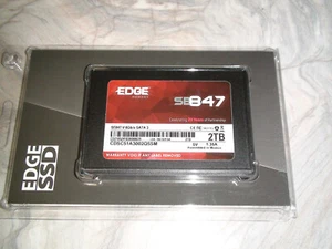 New/Sealed 2 terabyte EDGE solid state hard drive SE847-V SSD 2TB 2.5" SATA - Picture 1 of 3