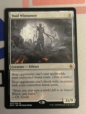 MTG Magic Void Winnower Battle for Zendikar X1 Commander NM 4 total for sale - Image 1 of 3