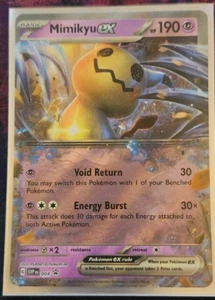Pokemon Mimikyu ex 004 Sv: Scarlet & Violet Promo Cards Holo NM - Picture 1 of 1