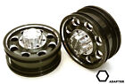 Precision CNC Machined Alloy Front Wheel Designed for Hex Type 1/14 Scale Trucks