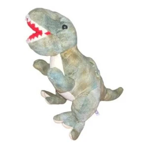 Juguete de peluche verde relleno PREXTEX dinosaurio T-Rex - Imagen 1 de 6