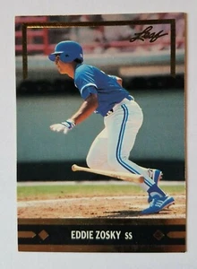 1991 Leaf Gold Rookie Eddie Zosky Blue Jays NM-MT - Bild 1 von 2