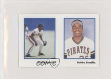 1990 Publications International Stickers Uncut Player Pairs Bobby Bonilla