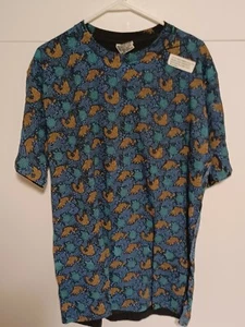 Herren Vintage Wildwood Productions Turtle& Fish All Over Print T-Shirt Gr. XL - Bild 1 von 3