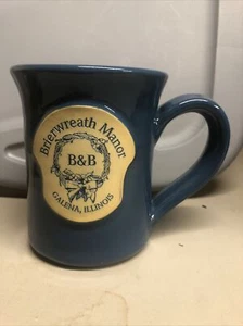 Deneen Pottery Mug Coffee. Brierwreath Manor B & B. Galena Illinois - Picture 1 of 1