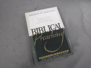 Entwicklung der biblischen Predigt Übermittlung exponierender Botschaften Haddon W Robinson - Bild 1 von 8