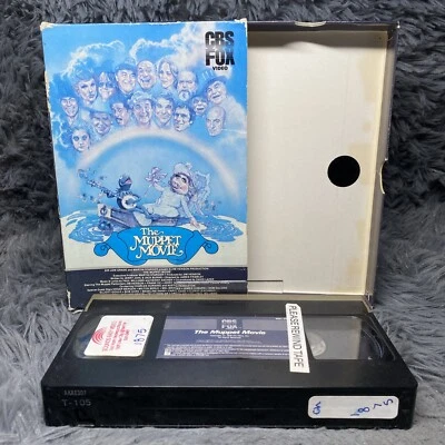 The Muppet Movie - Rare Big Box VHS Tape 1983 CBS Fox Video Big Book Box Rare - Image 1 of 4