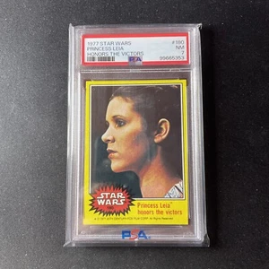 1977 Topps Star Wars #180 Princess Leia ‘Honors the Victors’ PSA 7 NM - Picture 1 of 2