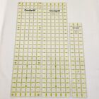 Lot of 3 Omnigrid Quilting Sewing Crafting Tools Rectangles Ruler 24 And 18A 