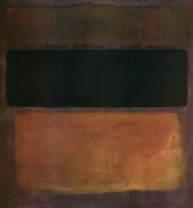 NUMBER 22 YELLOW CANARY CHOICES of CANVAS by MARK ROTHKO 36W"x39H" NUMBER 5