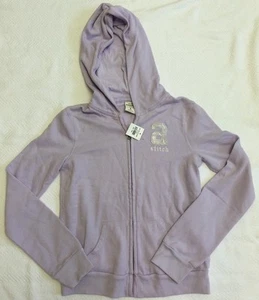 NWT!!! Abercrombie & Fitch Light Purple Zip Front Hoodie - Sz L - Picture 1 of 7