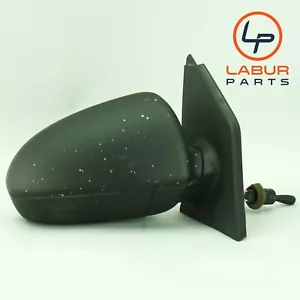 C451 08-15 Smart Fortwo Front Right Door Rear Side View Mirror Black C1793 - Picture 1 of 9