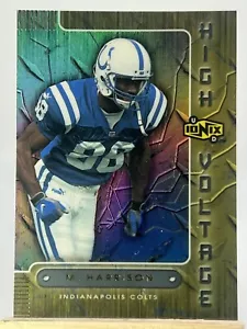 Marvin Harrison 2000 UD Ionix High Voltage #HV7 Indianapolis Colts - Picture 1 of 2