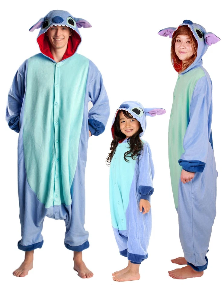 SAZAC Stitch Kigurumi - Disfraces para niños y adultos de EE. UU. Foto 1 de 4