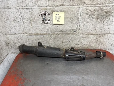 1979 Kawasaki Ke250b Ke250 Ke 250 Muffler Exhaust Heat Shield - Image 1 of 4