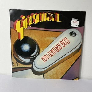 Girlschool – 20th Century Boy 45 Rpm Maxi-Single 1983 Bronze BROX 171 *UK Tested - Foto 1 di 13
